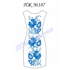 ПЖ-187 Заготовка женского платья. ТМ Красуня