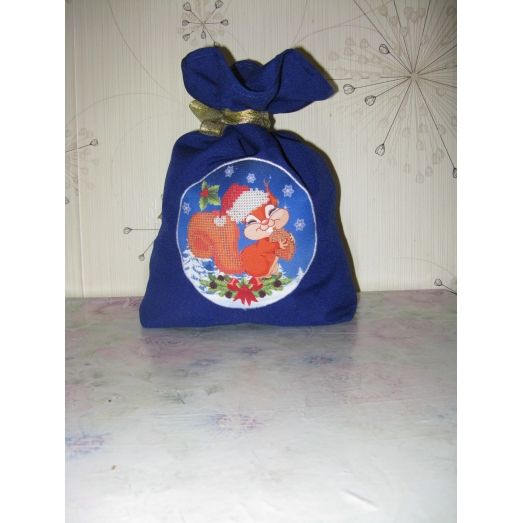 ПМ-001 Пошитый мешочек для подарка (цвета в ассортименте). ТМ Красуня