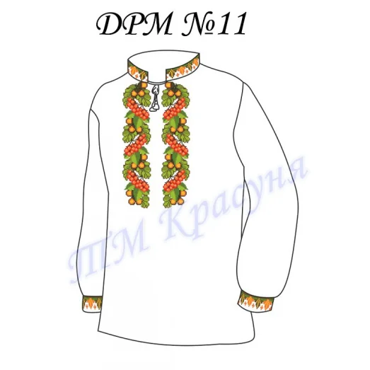 ДРМ-11 Заготовка детской рубашки. ТМ Красуня