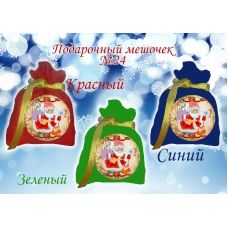 ПМ-024 Пошитый мешочек для подарка (цвета в ассортименте). ТМ Красуня