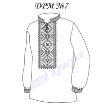 ДРМ-07 Заготовка детской рубашки. ТМ Красуня