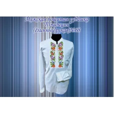 МПР(др)-68 Пошитая мужская рубашка "Традиция" под вышивку. ТМ Красуня
