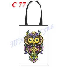 СПС-077 (белая). Пошитая сумка для вышивки бисером или нитками. ТМ Красуня