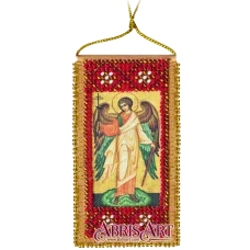 АВО-001 Молитва Ангелу-хранителю. Набор для вышивки бисером Абрис Арт