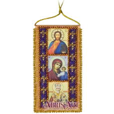 АВО-004-01 Молитва водителя (укр). Набор для вышивки бисером Абрис Арт