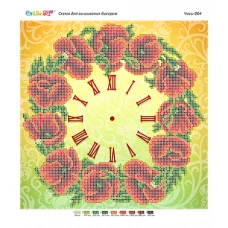 ЧБС-004 Заготовка часы. Схема для вышивки бисером ТМ Сяйво