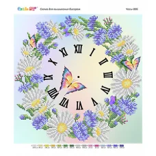 ЧБС-006 Заготовка часы. Схема для вышивки бисером ТМ Сяйво