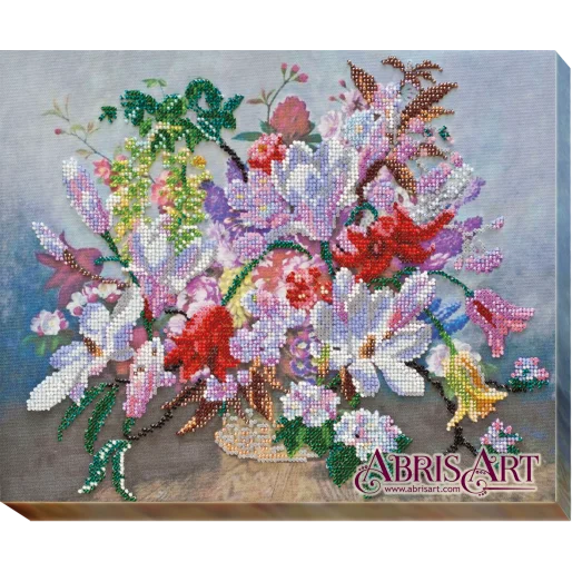 АВ-474 Сиреневые сумерки. Набор для вышивки бисером. Абрис Арт