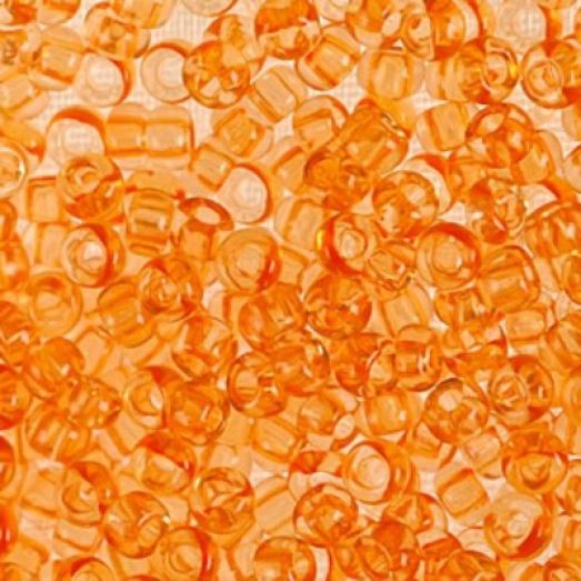 01184 Ярко-оранжевый прозрачный Бисер Preciosa