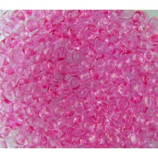 01192 Бисер прозрачный, розовый, натуральный Бисер Preciosa