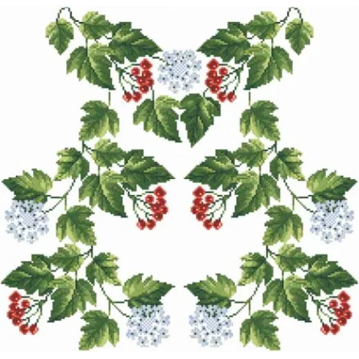 БЖ-016 Заготовка женской сорочки. Барвиста Вишиванка