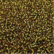 01651 Бисер Preciosa горчичный прозрачный блестящий 