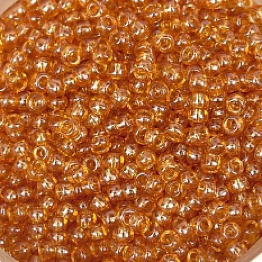 01682 Бисер Preciosa оранжевый прозрачный