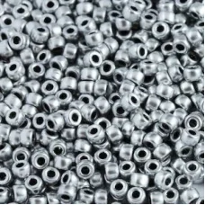 01700 Серебристый металлик, непрозрачный Бисер Preciosa