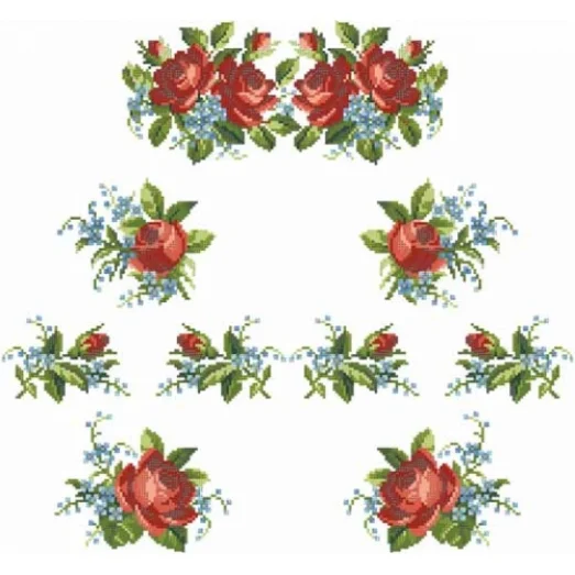 БЖ-020 Заготовка женской сорочки. Барвиста Вишиванка