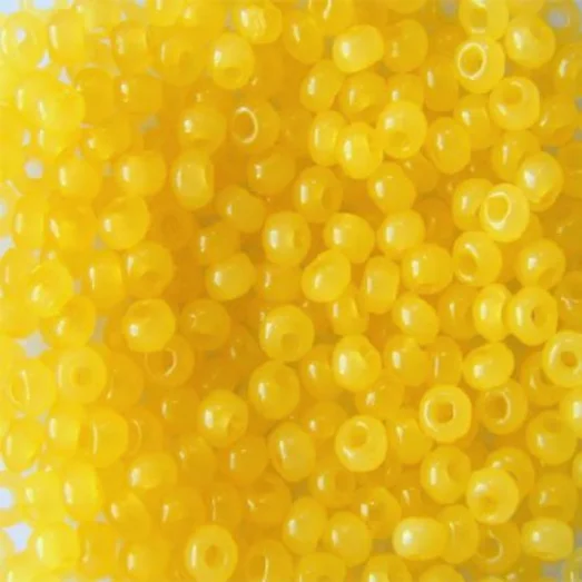 02181 Натуральный желтый, полупрозрачный Бисер Preciosa