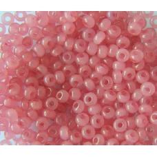 02193 Бисер полупрозрачный натуральный грязно-розовый Бисер Preciosa