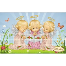 ТМ-025-1 Почти идеальный (девочка). Схема для вышивки бисером Тела Артис . 