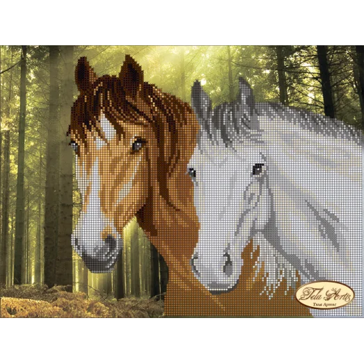 ТА-029 В лесу. Схема для вышивки бисером Тела Артис