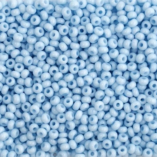 03232 Натуральный голубой, непрозрачный Бисер Preciosa