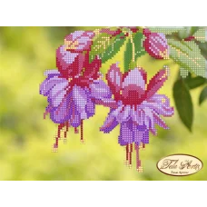 ТМ-034 Цветущая фуксия. Схема для вышивки бисером Тела Артис