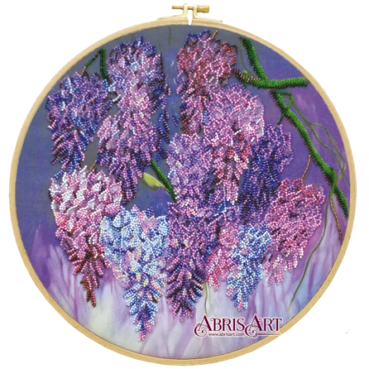 АВ-711 Глициния. Набор для вышивки бисером. Абрис Арт