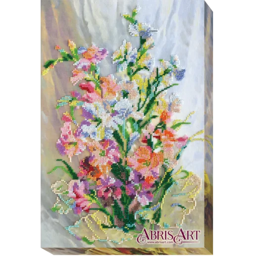 АВ-420 Гладиолусы. Набор для вышивки бисером. Абрис Арт