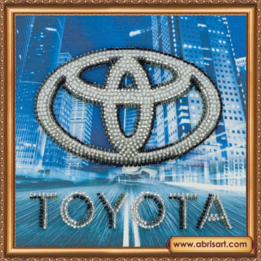 АМ-065 Toyota. Набор для вышивки бисером Абрис Арт