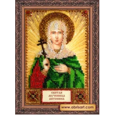 ААМ-070 Святая Антонина. Набор для вышивки бисером. Абрис Арт
