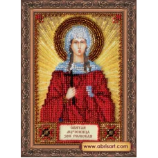 ААМ-074 Святая Зоя. Набор для вышивки бисером. Абрис Арт