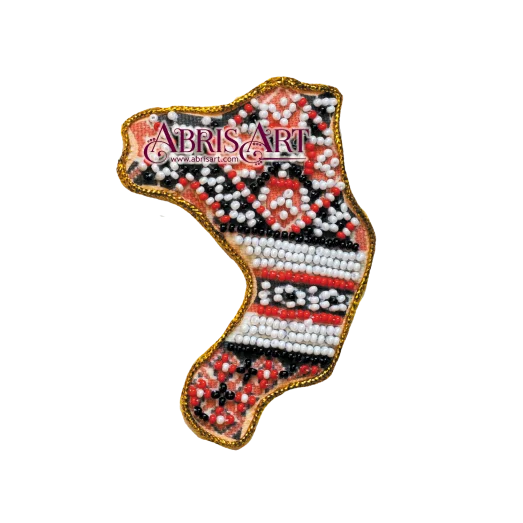 АМК-017 Магнит "Карта Украины" Ровенская область. ТМ Абрис Арт