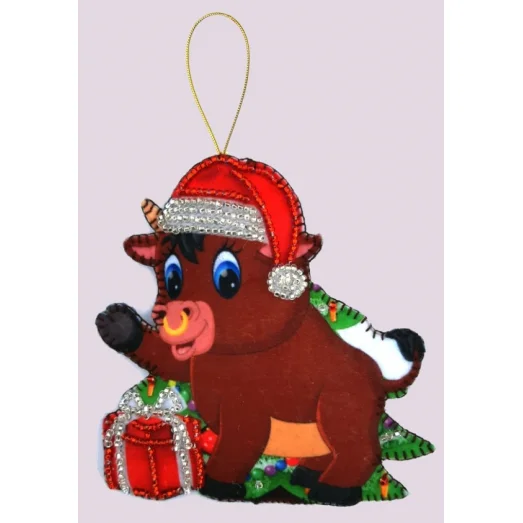 F-0146 Бычок. Набор с фетром Butterfly