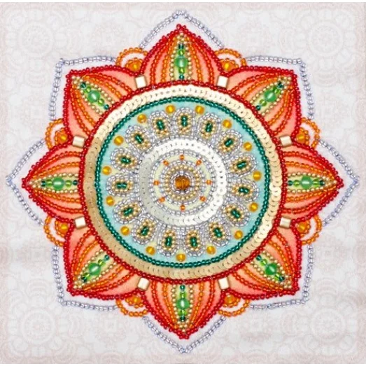 ТН-1006 На счастье! Набор для вышивки бисером и пайетками ТМ ВДВ 