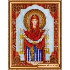 АВ-305 Икона “Покров Пресвятой Богородицы”. Набор для вышивки бисером. Абрис Арт