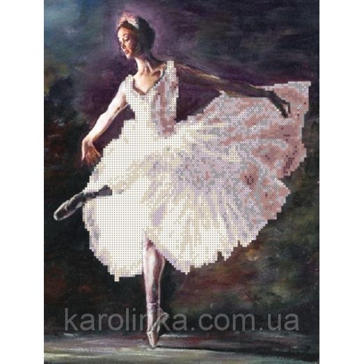 КБЛ-3036 Балерина. Схема для вышивки бисером ТМ Каролинка