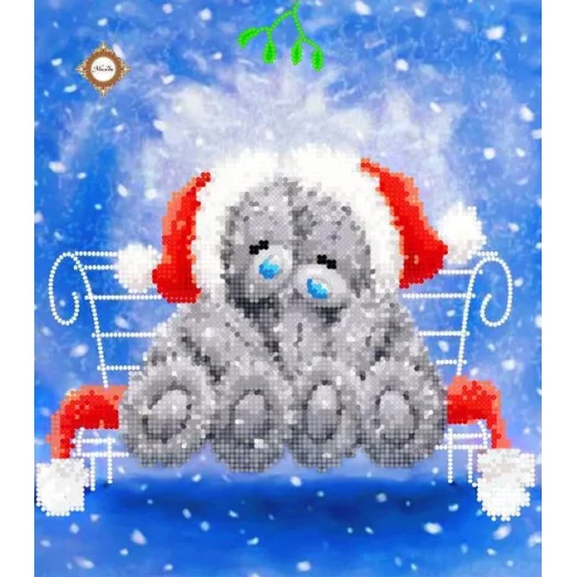 СЛ-4108 Just the two of us. . Схема для вышивки бисером ТМ Миледи