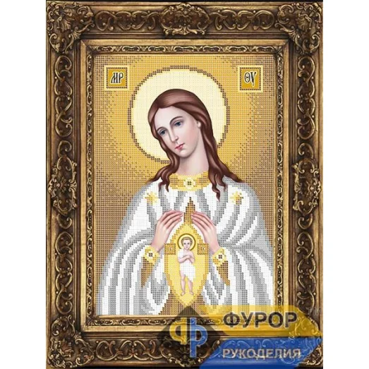 ФР-ИБ4-150-2 Помощница в Родах (золото). Схема для вышивки бисером ТМ Фурор