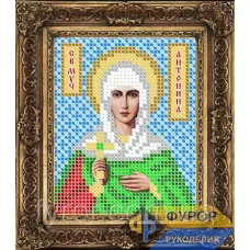 ФР-ИБ6-101 Антонина Святая Мученица. Схема для вышивки бисером ТМ Фурор Рукоделия