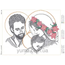 ЮМА-3108 Святое семейство. Схема для вышивки бисером