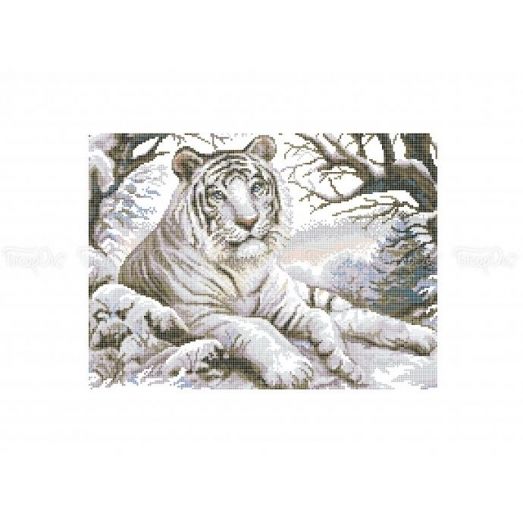 50-331 (30*40) Бенгальский Тигр. Схема для вышивки бисером Бисерок