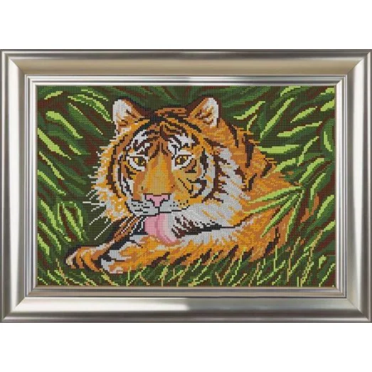 СП-3001 Тигр. Схема для вышивки бисером. ТМ Веллиса