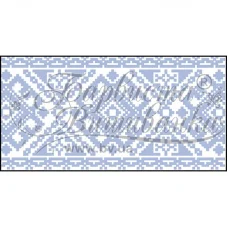 КЛ-105 Бисерная заготовка клатч белый. Барвыста Вышиванка