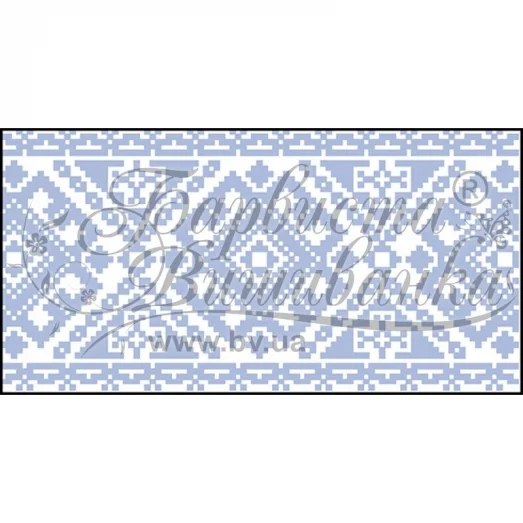 КЛ-105 Бисерная заготовка клатч белый. Барвыста Вышиванка