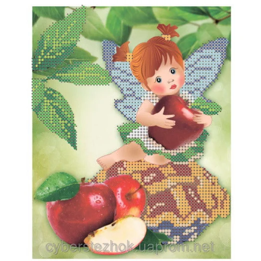 МИКА-0048 (А5) Фея яблочных пирогов. Схема для вышивки бисером