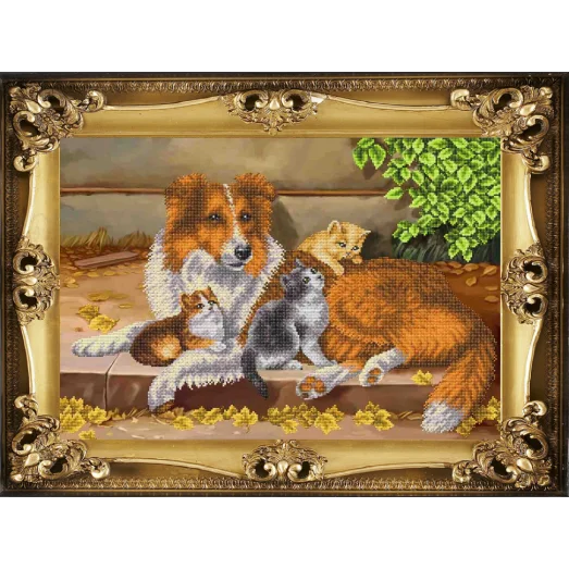 К-2012 Няня. Схема для вышивки бисером Благовест