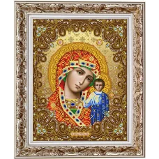 И-3005 Казанская Пресвятая Богородица. Схема для вышивки бисером Благовест