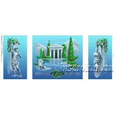 П-451 Античный триптих. Схема для вышивки бисером Бисерок