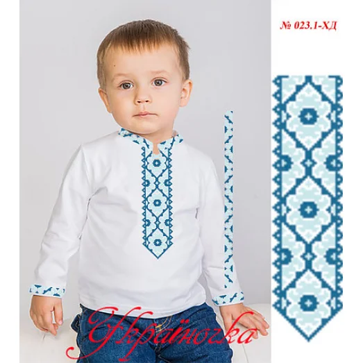 ХД-023.1 УКРАИНОЧКА Заготовка детской сорочки
