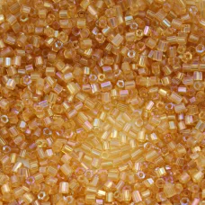 11050 Рубка Preciosa прозрачная, топазовая, блестящая радужная