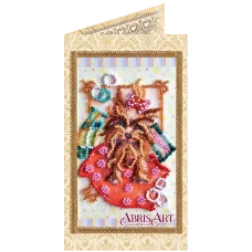 АО-110 Йорк. Набор-открытка для вышивки бисером Абрис Арт